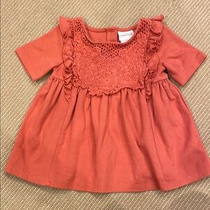 Rachel Zoe Orange shirt for toddlers